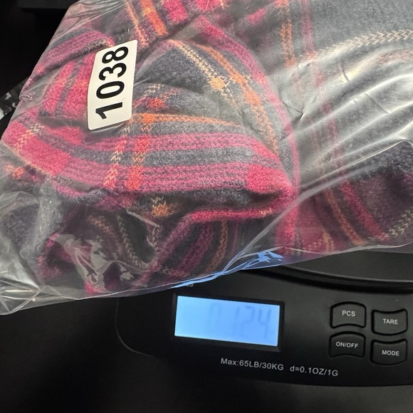 Patagonia 100% Organic Cotton Womens Plaid Flannel Button Down Shirt Size 6 - Picture 8 of 8